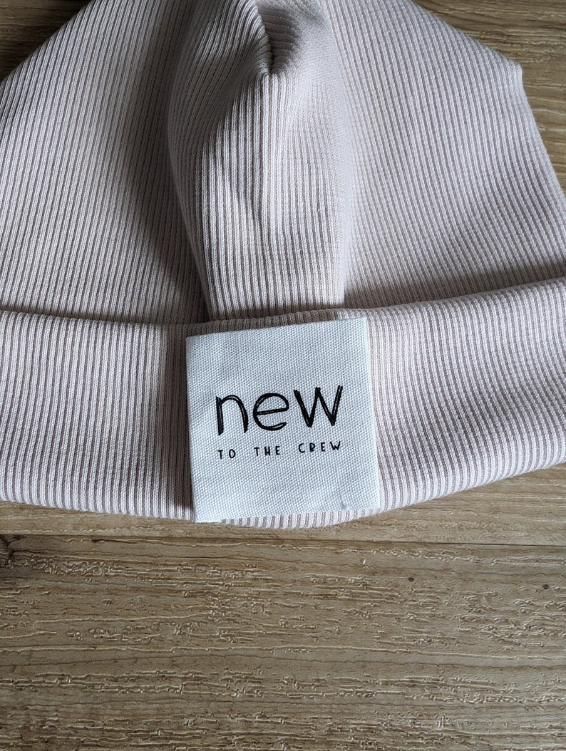 new to the crew Hipster Beanie Kinder Erwachsene Bild 2