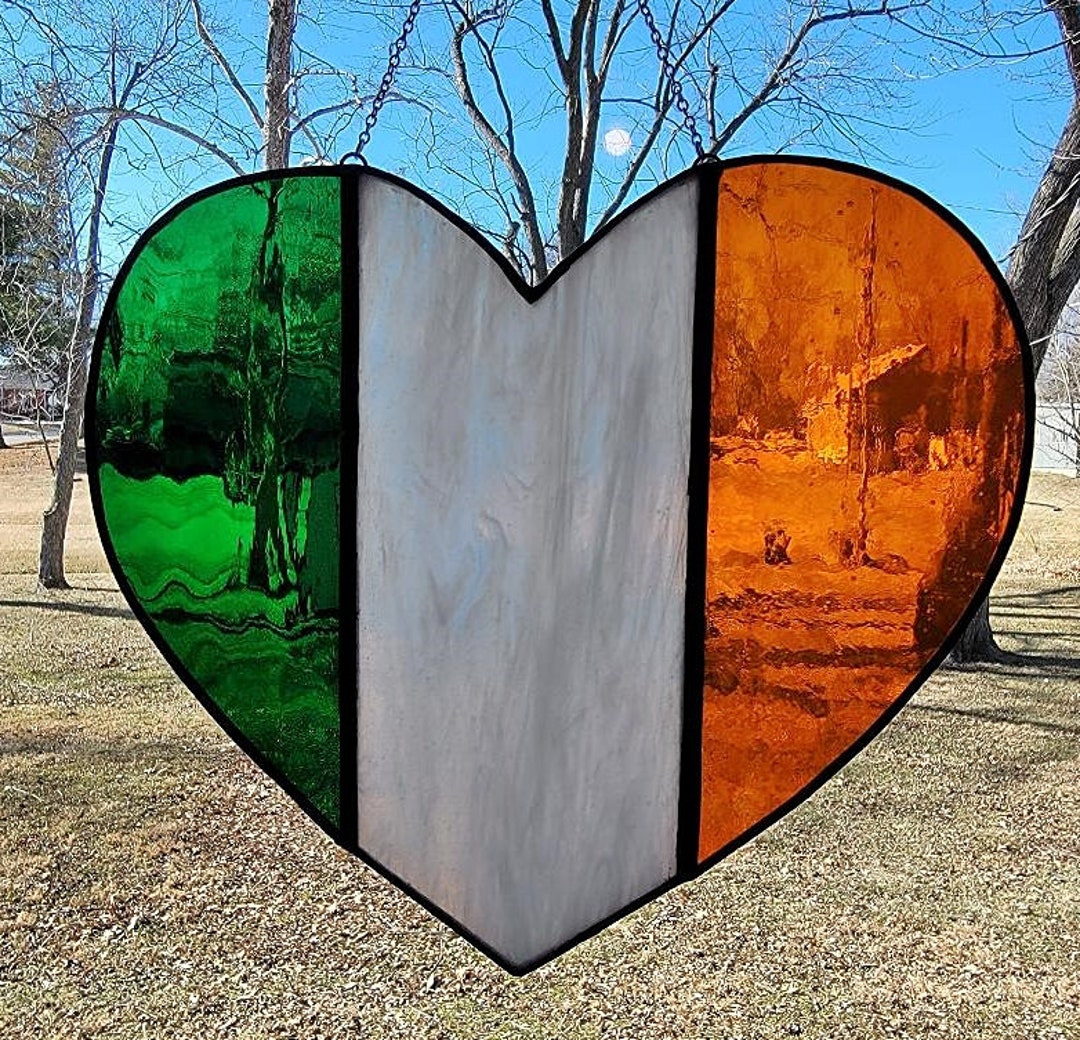 Irish Suncatcher / Irish Suncatcher / Irish Decor / Ireland Etsy