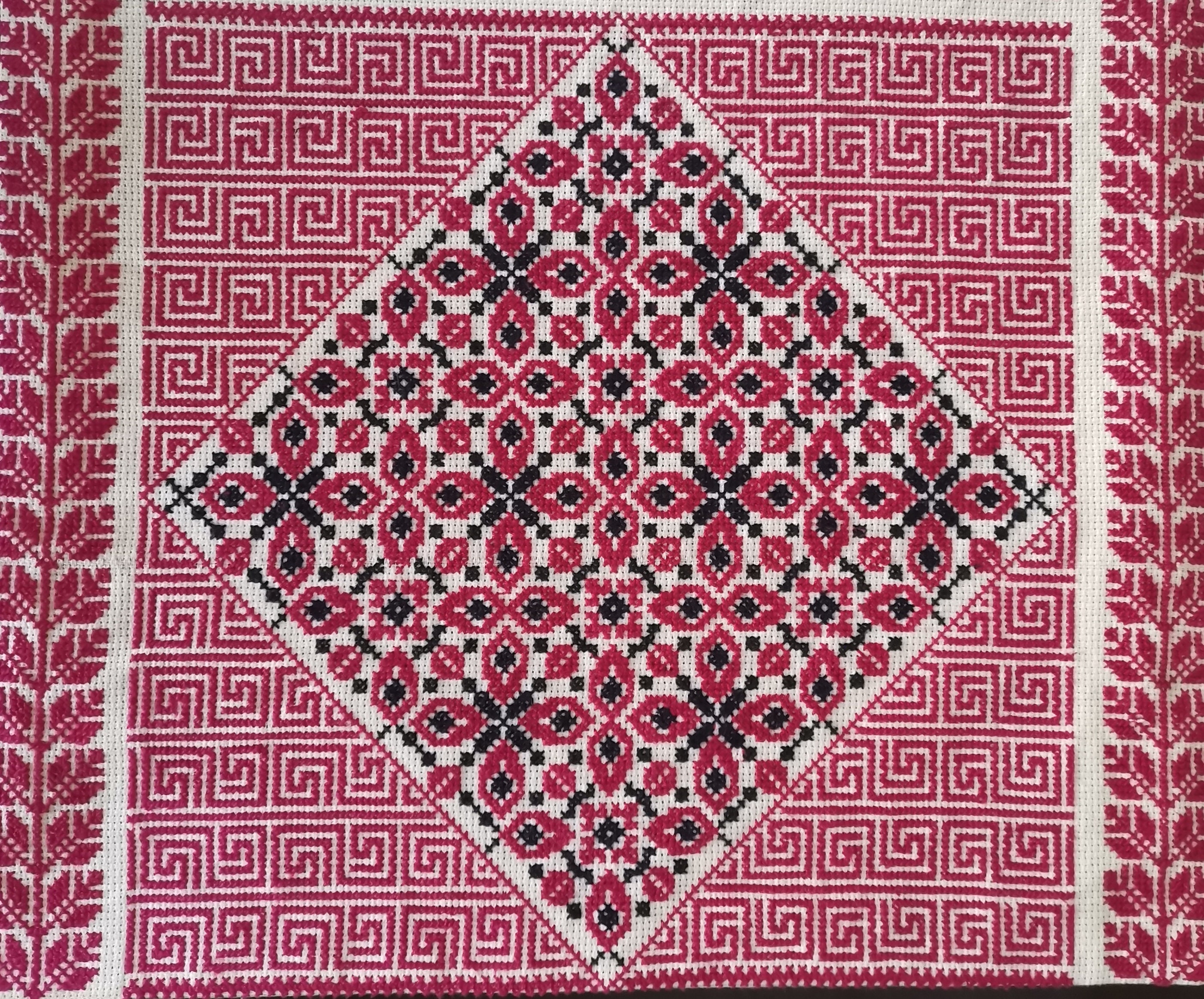 Palestinian Traditional Wall Hanging With Arabic Calligraphy Etsy