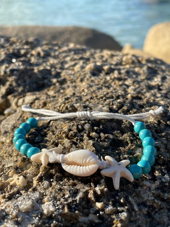 Surf-Style Beach Bracelet | Wooden Beaded Bracelets | Ben's Beach –  Bensbeach