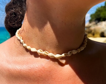 Conch Shell Choker | Handmade Necklace | Beach-Style | Surf-Style | Wedding Favour | Holiday Jewellery | Gift | Ben's Beach