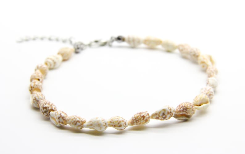 Handmade Seashell Anklet | Natural Conch Shells | Shell Jewellery ...