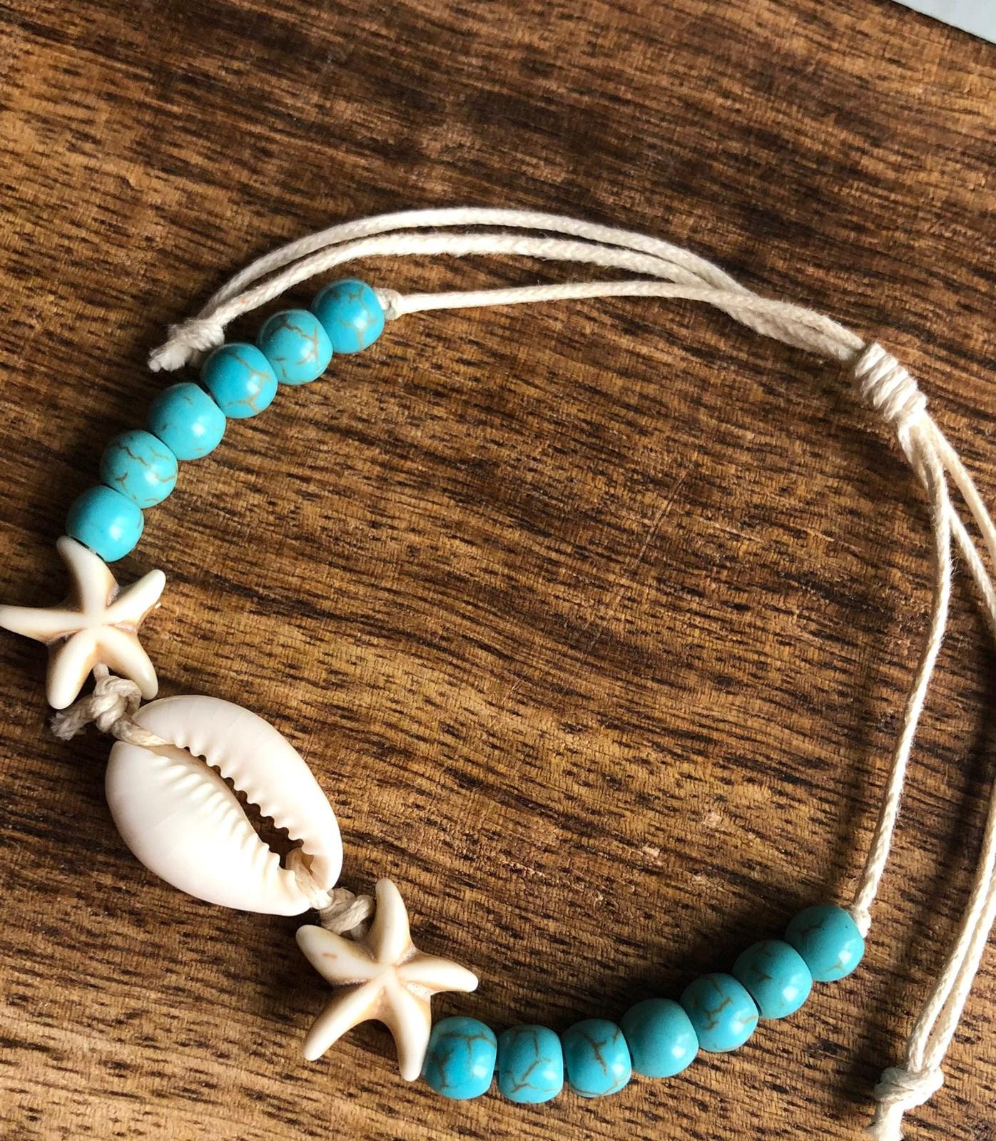 Unique Beaded Cowrie Seashell Bracelet - Handmade Macrame Jewelry – Costa  Verde Bracelets