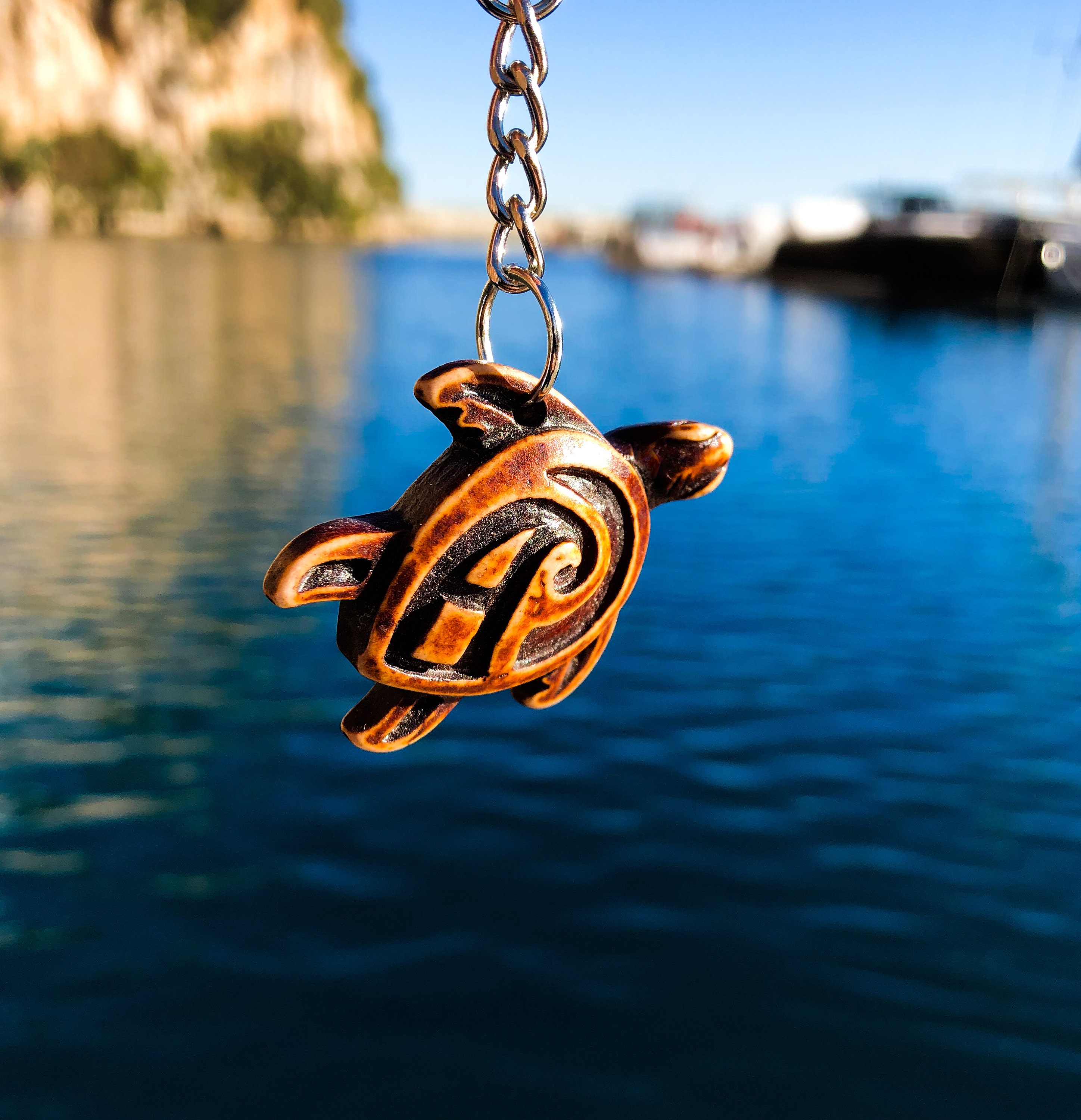 Cute store turtle keychain