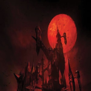 1/6th Scale Castlevania Dracula&#39;s Castle Ikea Detolf 15x15 Diorama Backdrop