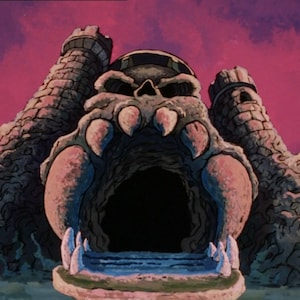 1/6ª Escala HE-MAN MOTU Castillo Grayskull Ikea Detolf 15x15 Diorama Telón de fondo