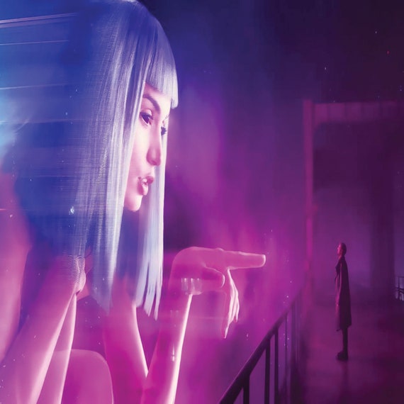 1/6th Scale Blade Runner 2049 Hologram Ikea Detolf 15x15 Etsy