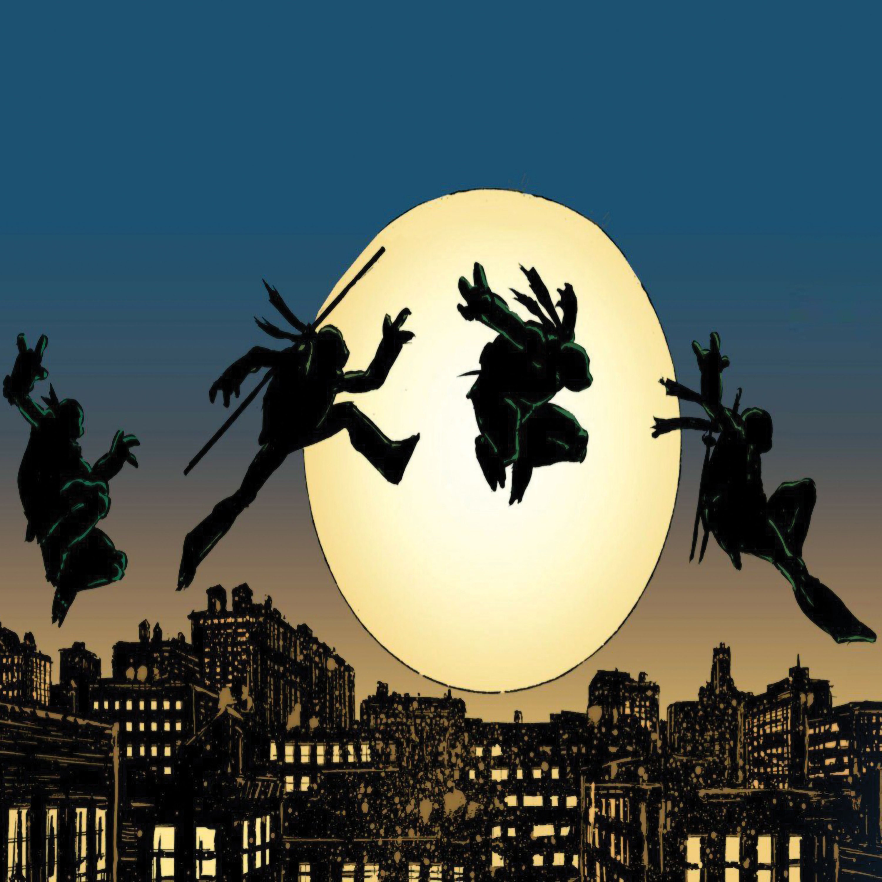 1/6th Scale TMNT Turtles Rooftop Jumping Ikea Detolf 15x15 Diorama