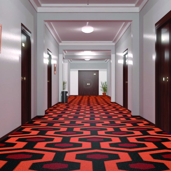 1/6th Scale THE SHINING Hotel Hallway Ikea Detolf 15x15 Diorama