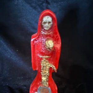 New Santa Muerte Red