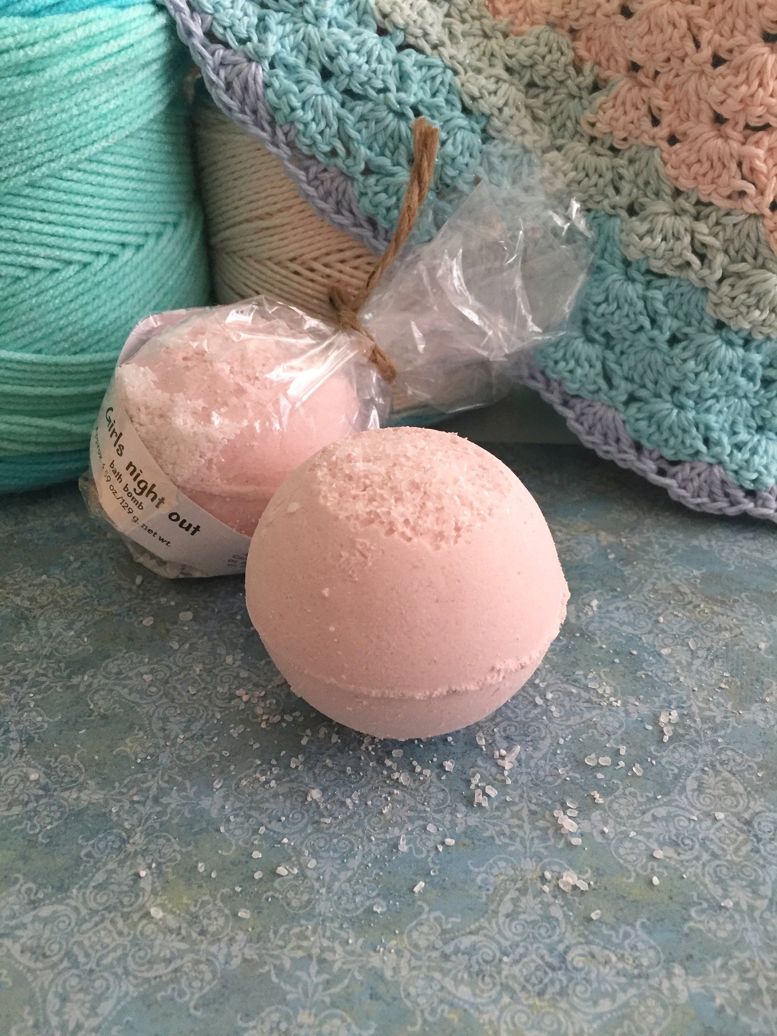 Handmade Bath Bomb. Epsom Salt Bath Bomb. Handcrafted Bath Etsy
