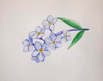 Original Painting: Forget Me Not 01/21