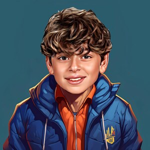 Caricature individuelle personnalisée | Caricature à partir de la photo | Caricature personnalisée | Cadeaux personnalisés| Cadeau de groupe|