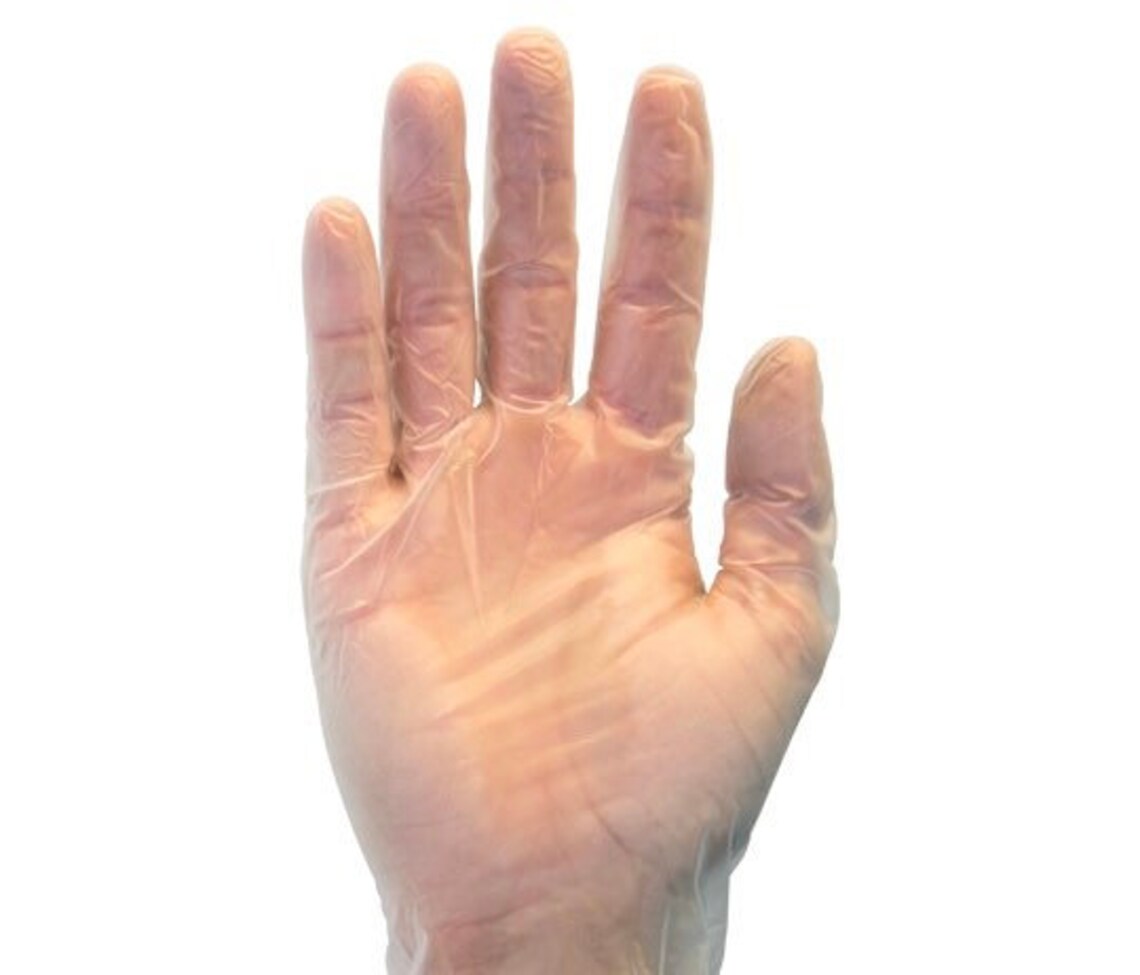 Powder Free Vinyl Gloves Small Size 100Gloves/Box Total 4 Etsy