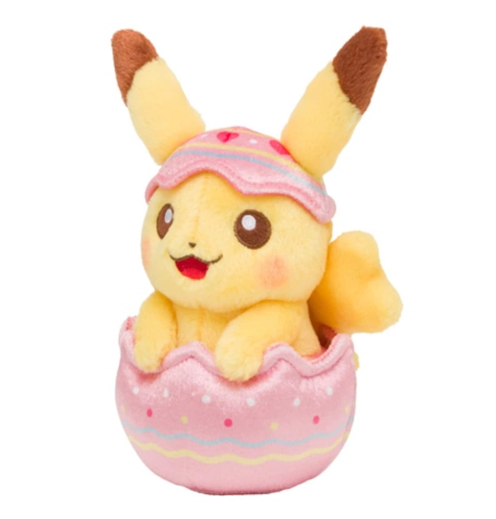 Plush Toy Happy Easter Basket Egg Pretend Pikachu Etsy