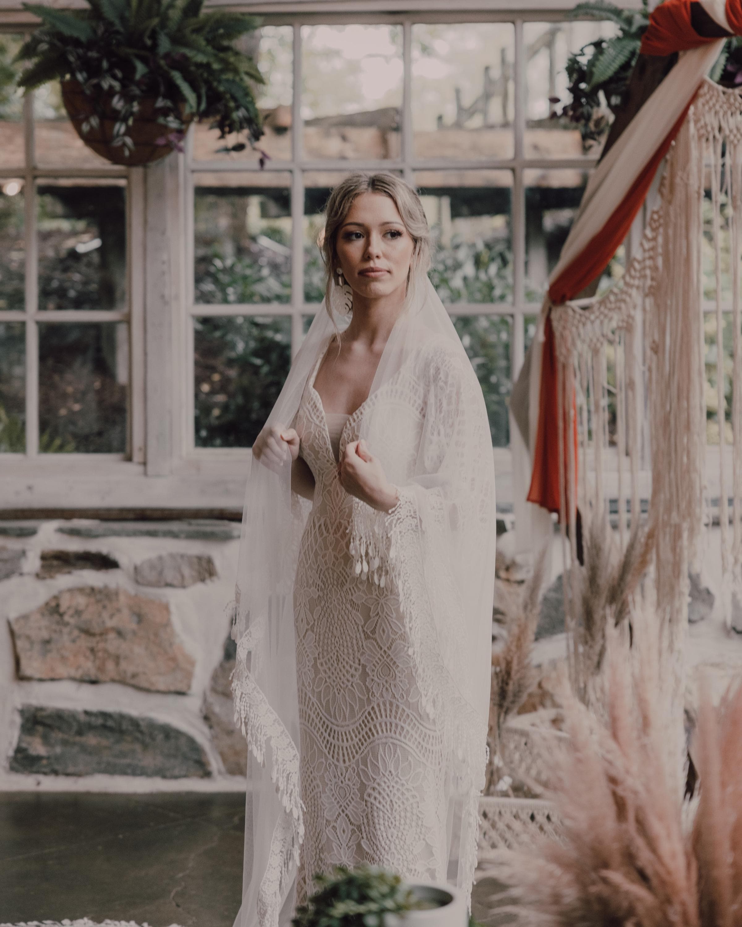 illusion lace back wedding dress Simple Long Sleeve Illusion Lace Back Sheath Wedding Dress