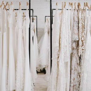 TRY-ON RENTAL | Boho Wedding Dresses by Queen Bridal