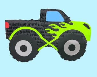 Handmade Monster Truck Pinata