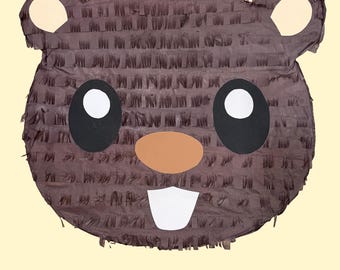 Handmade Cute Beaver Pinata