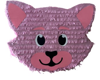 Handmade Cute Pink Cat Pinata