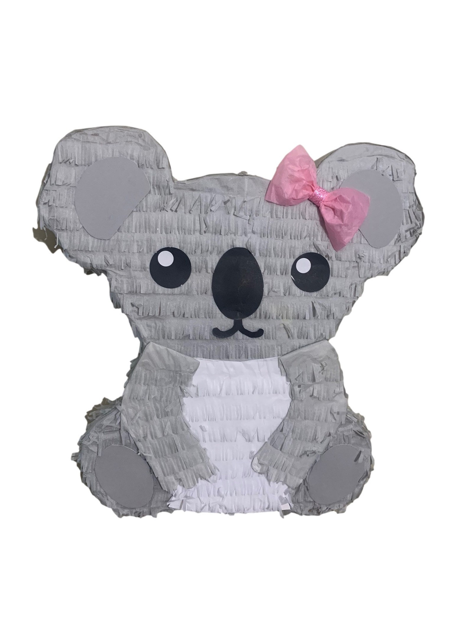 Handmade Cute Koala Pinata With Bow - Etsy