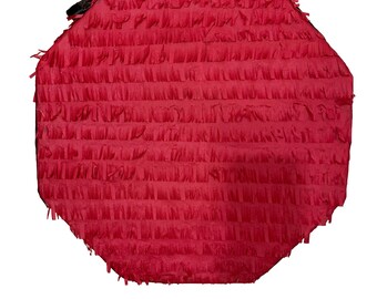 Handmade Solid Color Octagon Shape Pinata
