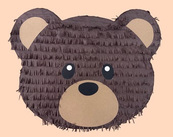 Handmade Cute Brown Bear Pinata