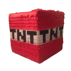 Handmade TNT Pinata