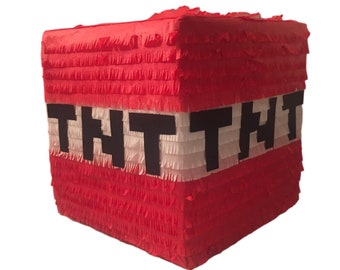 Handmade TNT Pinata