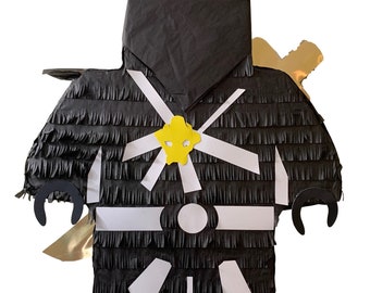 Handmade Black Ninja Pinata