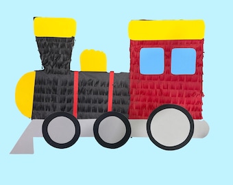 Pinata de train faite main