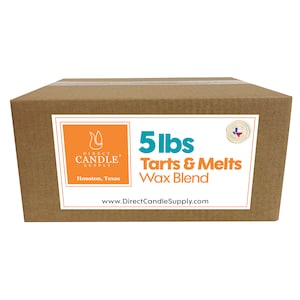 Tarts & Melts Wax Blend: Paraffin, Soy, Coconut (5, 10, or 20 Lbs)