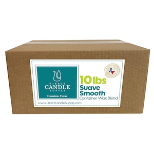 Container Wax Blend - 10 or 20 LBS Box - MP 120 - "Suave". Holds the most fragrance - Up to 12%