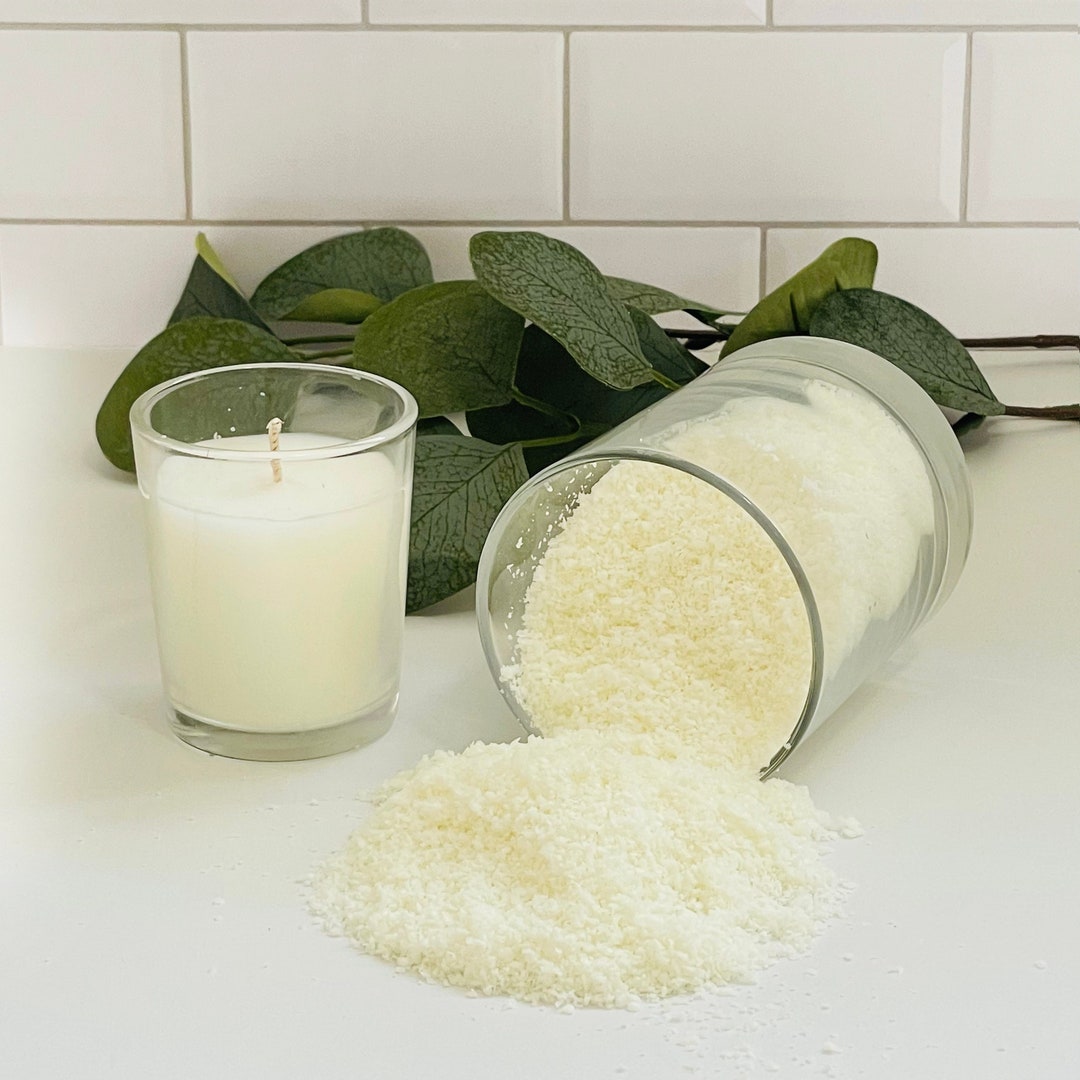 Powdered Soy Wax Blend Candle Making for Use in High Load Applications