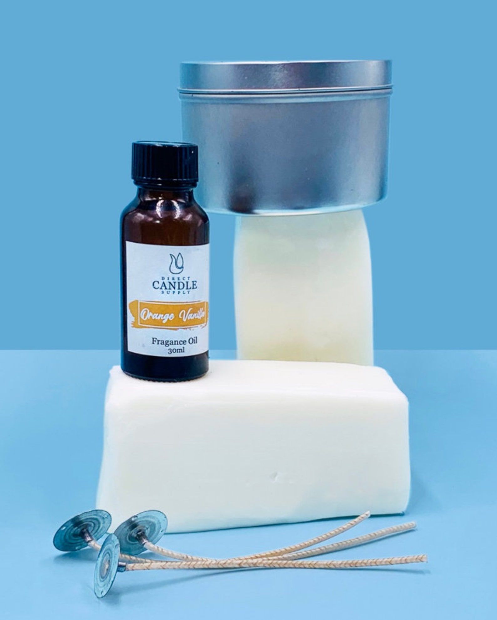 Coconut Soy Wax Blend Candle Making for High Load Fragrance Etsy