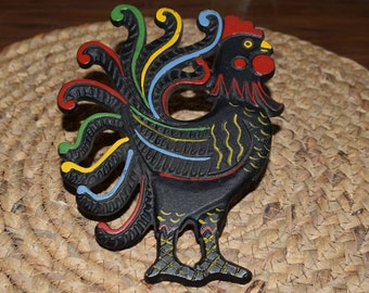 Rooster Trivet Etsy