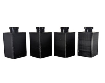 Extension Legs for Honeycomb & Twist-Lock Egg Crate Frag Racks (4 Pack) | Length in 1-6 Inches