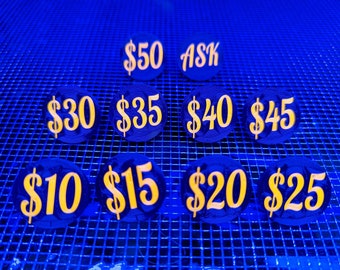Custom pricing frag plugs 10 pack