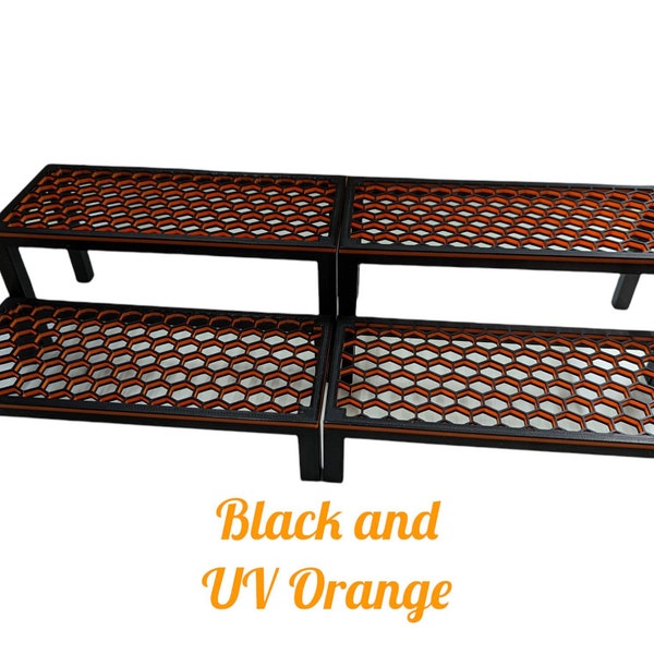 2 tier honeycomb frag rack system for 10 gallon aquarium