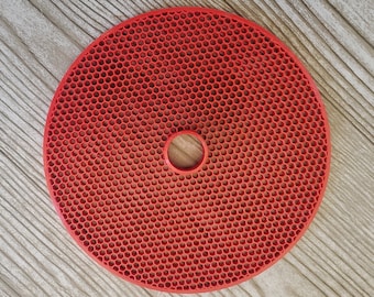 7" Filter Sock Silencer high flow model 3d printed