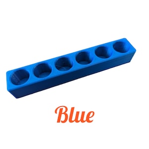 Holder for Hanna Cuvettes, holds 6 or 8 cuvettes