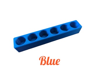 Holder for Hanna Cuvettes, holds 6 or 8 cuvettes