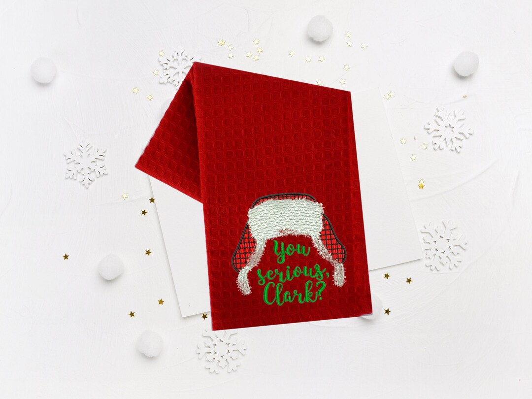 Christmas Hand Towel Christmas Vacation Kitchen Towel Funny Kitchen Towel Christmas Gift You