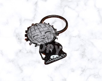 pins in the head keychain Halloween keychain evil clown keychain horror movie keychain Michael keychain evil doll keychain 80's horror movie