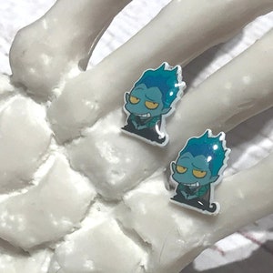 Hades stud earrings villain stud earrings princess earrings Hercules earrings disney jewelry disney stud earrings Hades jewelry cartoons