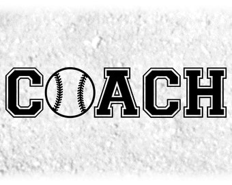 Download Baseball Coach Svg Etsy