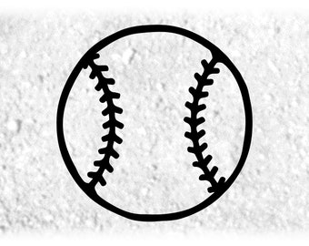 Free Free Baseball Outline Svg 314 SVG PNG EPS DXF File