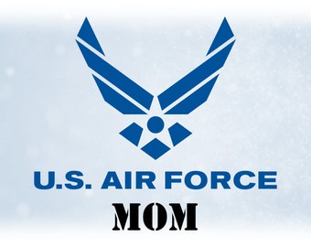Air Force Mom Svg Etsy