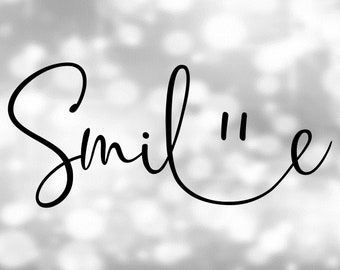 Free Free Word Smile Svg 22 SVG PNG EPS DXF File