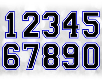 Download Jersey Number Svg Etsy